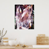 Crystalline Abstract 4 Poster (Keuken)