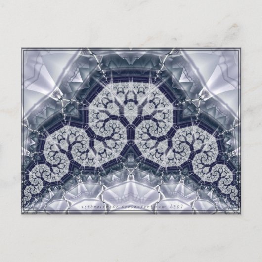 Crystalline Briefkaart (Voorkant)