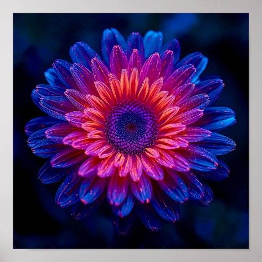 Crystalline Cascade Poster (Voorkant)