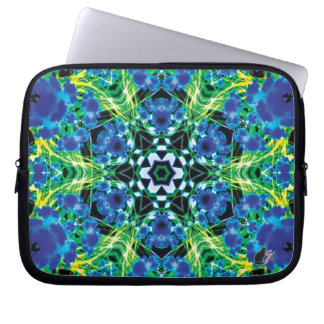 Crystalmarine Kaleidoscoop 25cm Laptop Sleeve