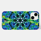 Crystalmarine Kaleidoscope iPhone X Coque (Verso (horizontal))