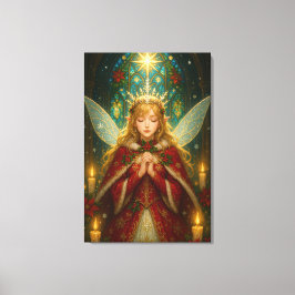 CS001_Charming Fairy - Christmas Edition #1 Canvas Afdruk