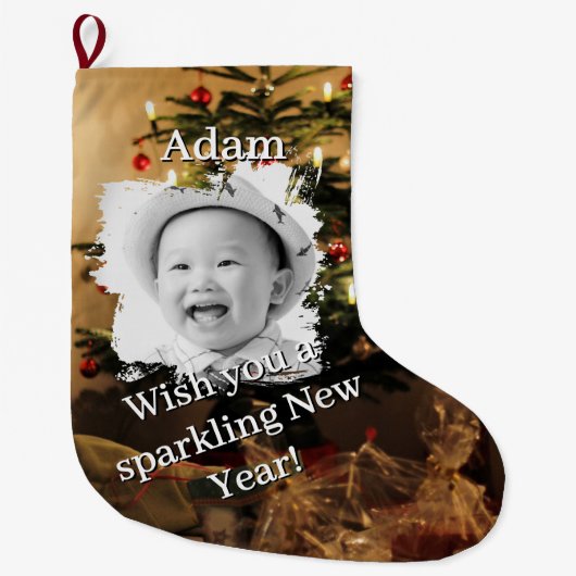 CS01  GROTE KERSTSOK (Voorkant)