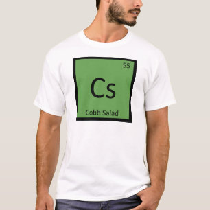 Cs - Cobb Salade Chemie Periodiek Systeem Symbool T-shirt