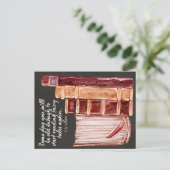 CS Lewis Books lezen Feestdagenkaart (Staand voorkant)