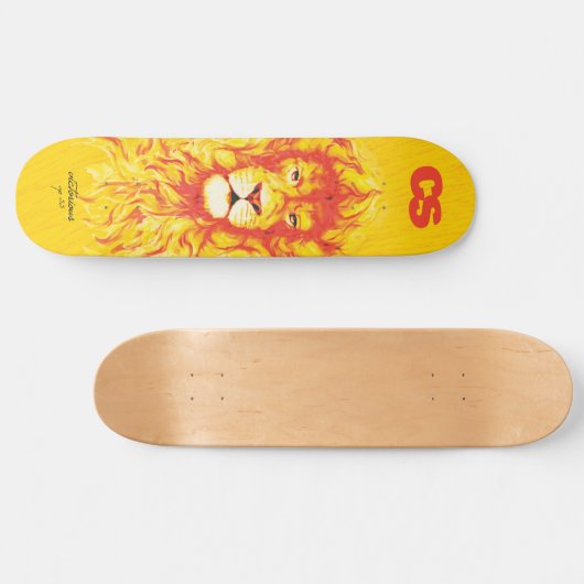CS Lion Deck Skateboard (Horizontaal)