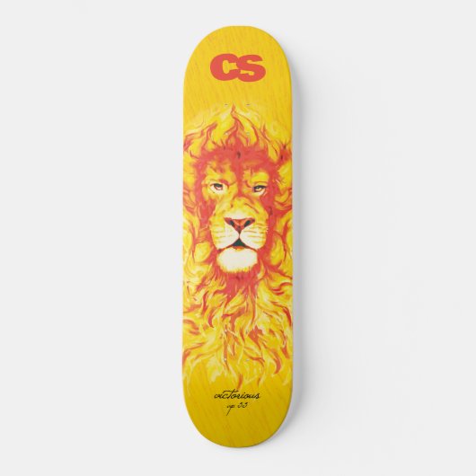 CS Lion Deck Skateboard (Voorkant)