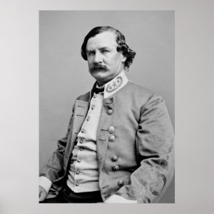 CSA General Benjamin F. Cheatham, jaren 1860 Poster