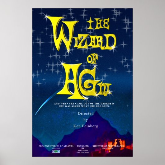 CSA Wizard of Agni 27X40 Movie Poster (Voorkant)