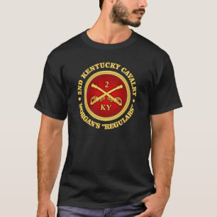 CSC-2e Kentucky Cavalry (brass-red) T-shirt