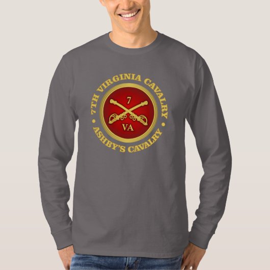 CSC - 7th Virginia Cavalry (Ashby's Cavalry) T-shirt (Voorkant)
