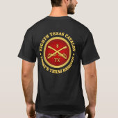 CSC - 8th Texas Cavalry T-shirt (Achterkant)