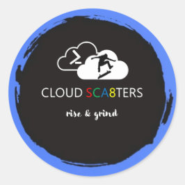 CSCA8-Sticker Ronde Sticker