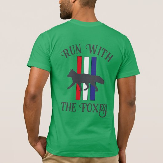 CSCMC Exécuter avec le T-shirt Foxes (Dos)