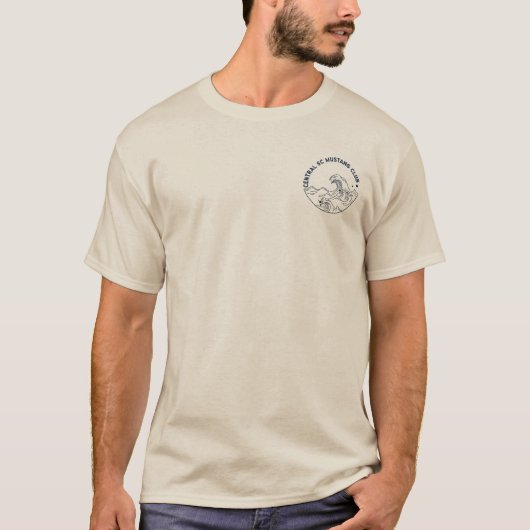 CSCMC Wave Born to Drive T-Shirt (Voorkant)