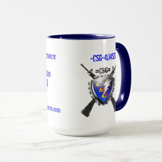 CSG Coffe-Mok Mok (Voorkant rechts)