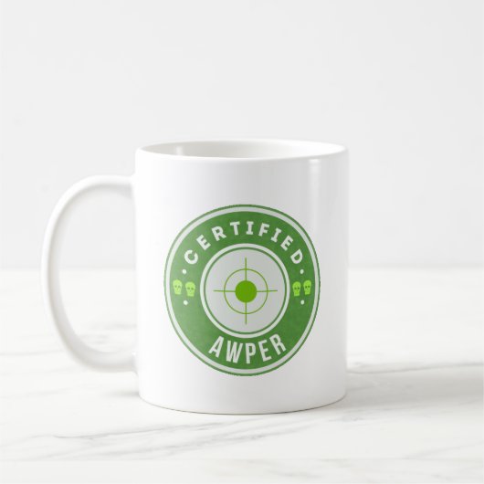 CSGO Certified Sniper Mug (Gauche)