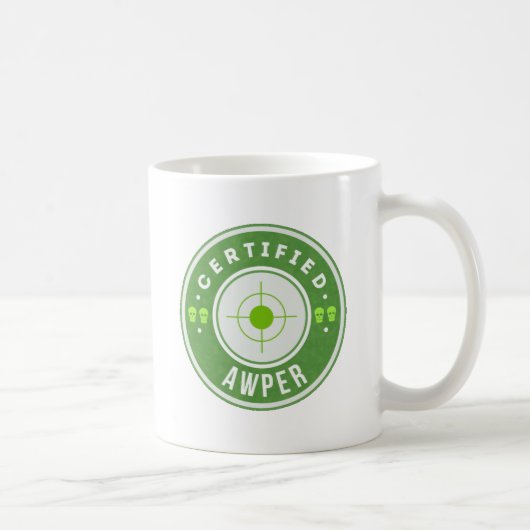 CSGO Certified Sniper Mug (Droite)