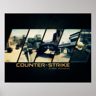 CSGO MAPS HQ POSTER