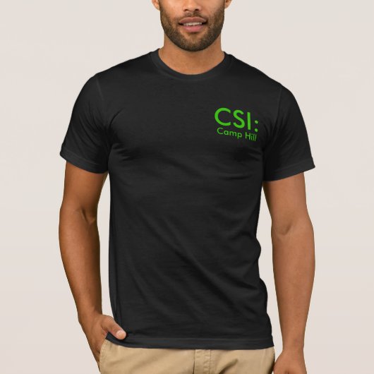 CSI: Camp Hill T-shirt (Voorkant)