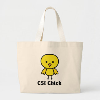 CSI Chick Grote Tote Bag
