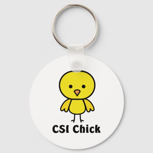CSI Chick Sleutelhanger (Voorkant)