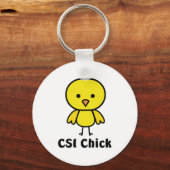 CSI Chick Sleutelhanger (Voorkant)