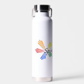 CSL St Augustine Pride Logo Bouteille d'eau (Avant)