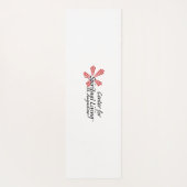 CSL St. Augustine Red Bloom Yoga Mat (Achterkant)