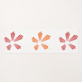 CSL St. Augustine Red Bloom Yoga Mat (Voorkant (horizontaal))