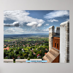 Csókakő, Hongarije Poster