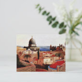 Csontvariatie - Uitzicht van het dode Zee van het Briefkaart (Staand voorkant)