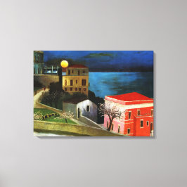 Csontvariatie - Volledige maan in Taormina (detail Canvas Afdruk