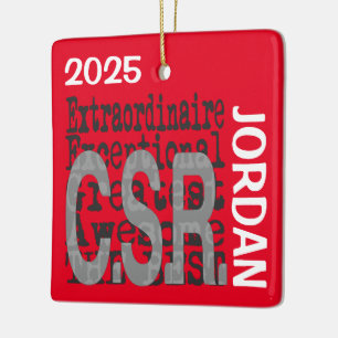CSR buitengewoon Keramisch Ornament