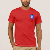 CSS3 Logo T-Shirt (Voorkant)