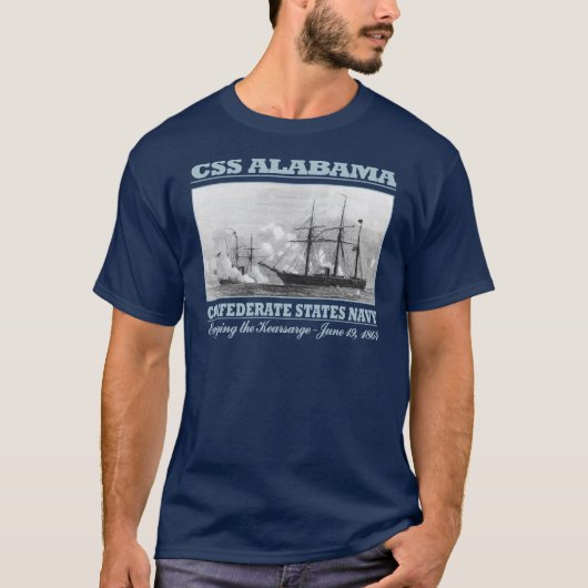 CSS Alabama T-shirt (Voorkant)