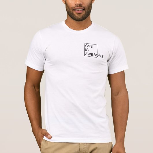 CSS IS GEWELDIGE T-shirt (Voorkant)