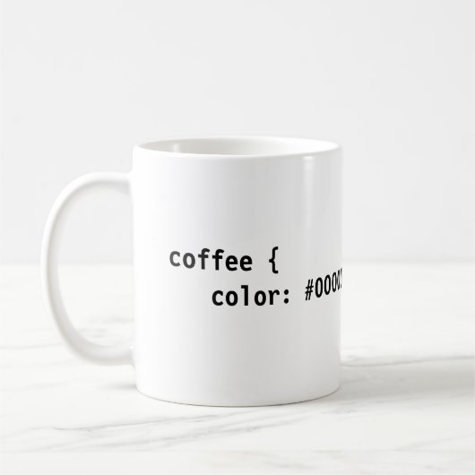 CSS-koffie Koffiemok (Links)