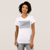 CSS-palmettostaat T-shirt (Voorkant volledig)
