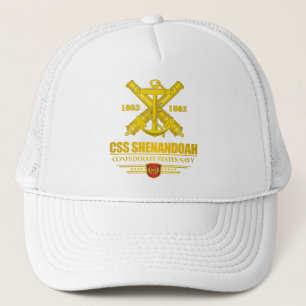 CSS Shenandoah (Navy Emblem) goud Trucker Pet