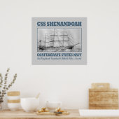 CSS Shenandoah Poster (Keuken)