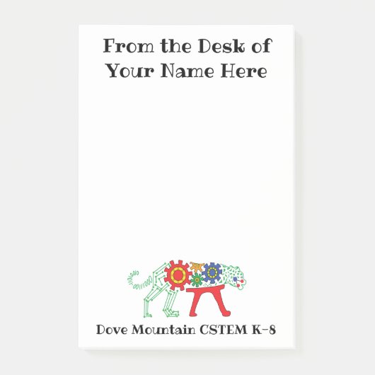 CSTEM Desk Note Pad (Voorkant)