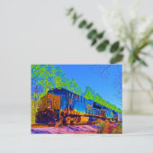 CSX in Gautier Mississippi Briefkaart (Staand voorkant)