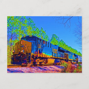 CSX in Gautier Mississippi Briefkaart