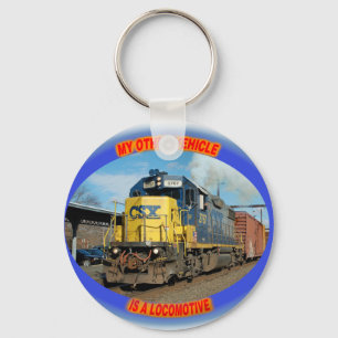 CSX-locomotief Sleutelhanger