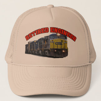 CSX-Pet voor gepensioneerde technicus Trucker Pet