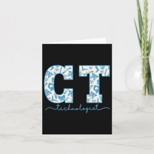 CT Tech CAT Scan Tech Skelet Radiologie Afdeling Kaart