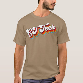 CT Tech Job Appreciation Retro T-shirt