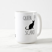 CT Tech Queen of Scans Cat Scan Tech Koffiemok (Voorkant rechts)