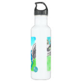 CTC International - Man en rivier Waterfles (Achterkant)